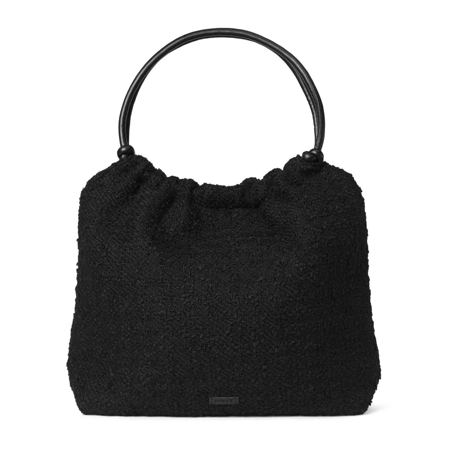 Woolen Pop Scrunch shopper - sort
